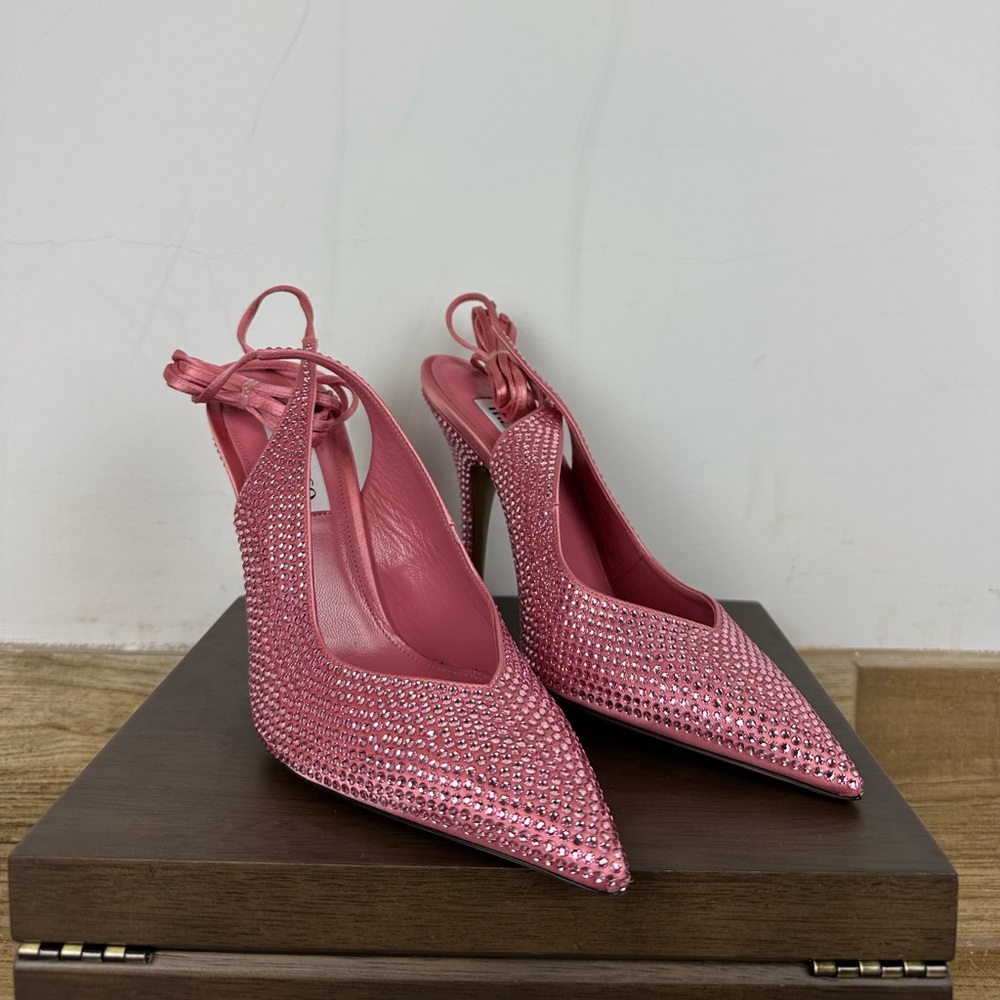 The Attico pink heels